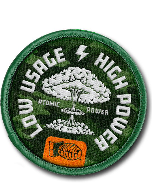 Low usage, high power