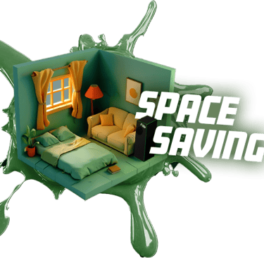 Space saving — compact kweken