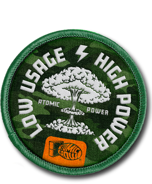 Low usage, high power — AtomicGrow